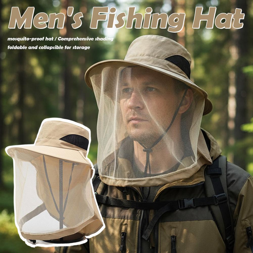 Fishing Hat - UV Protection Hat with Face Mask
