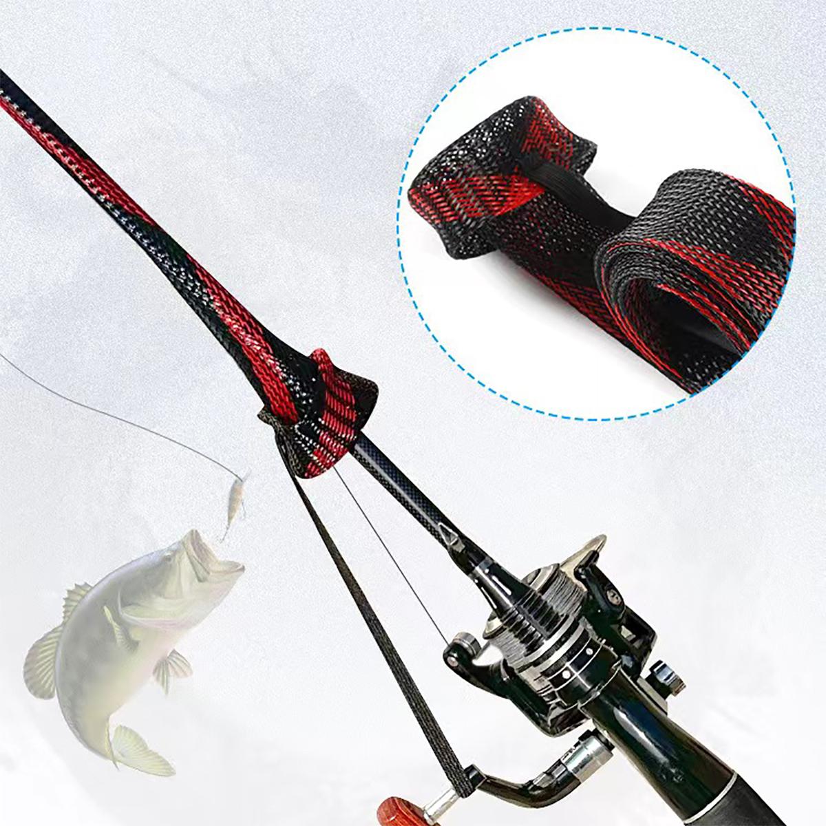 Fishing Socks - Fishing Rod Knitting Net Protective Cover