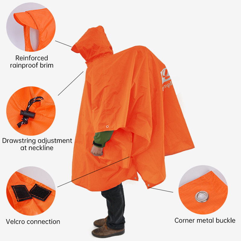 Fishing Rain Suit - 3 In 1 Waterproof Raincoat Lightweight