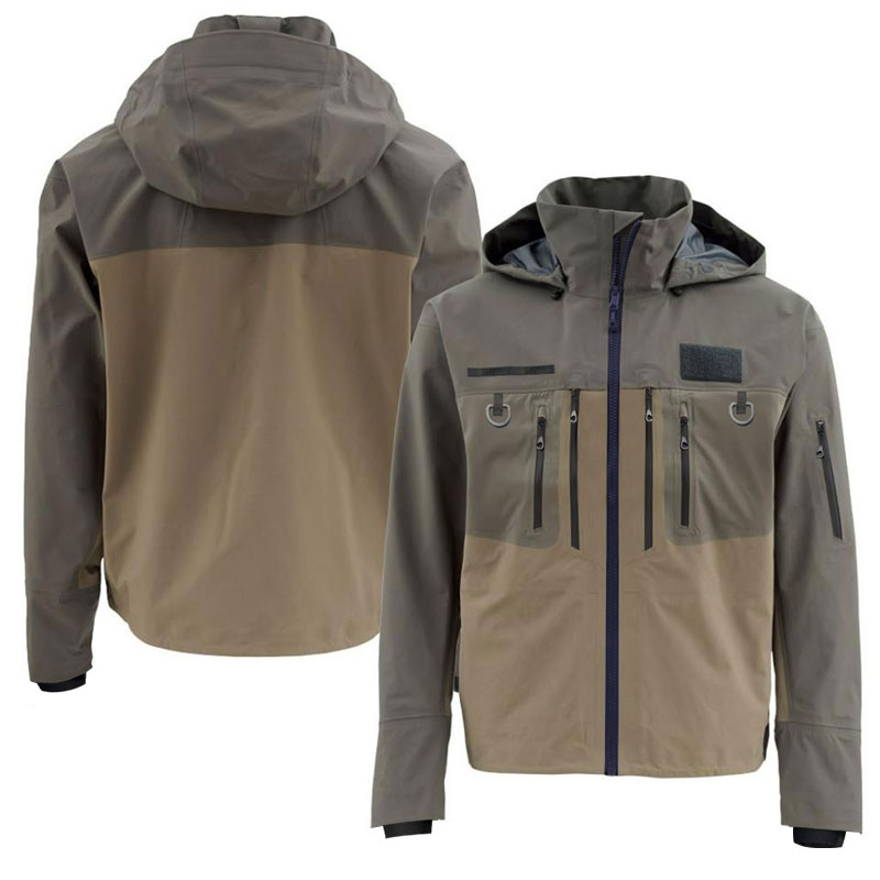 Fishing Jacket Waterproof - Fishing Wading Jackets 4-Ply Breathable Rain