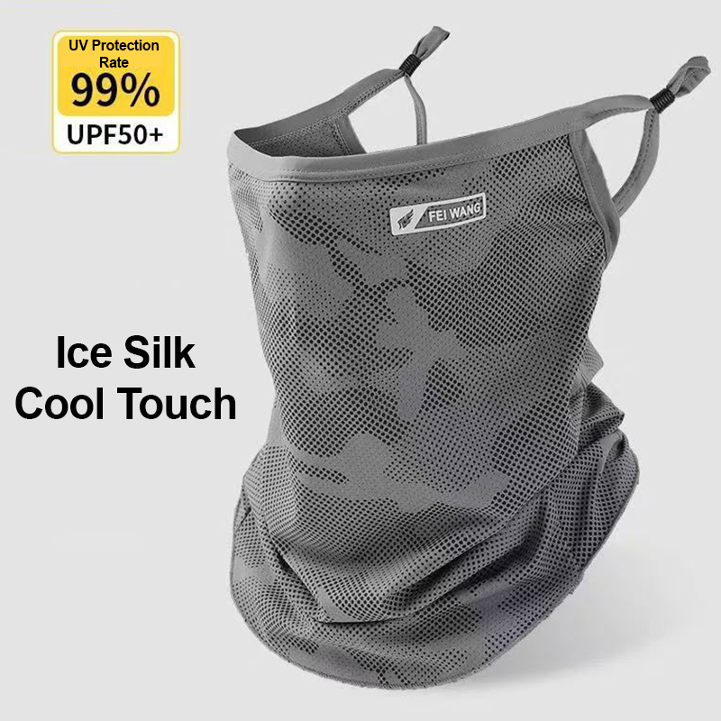Fishing Mask Sun Protection - Neck Gaiter UV Protection Face Mask