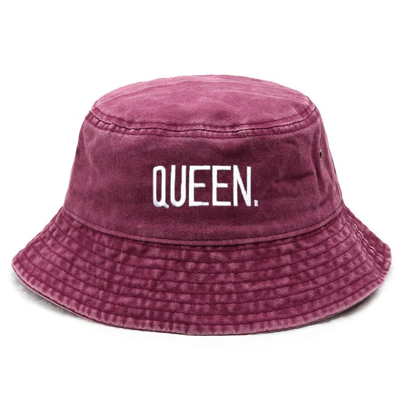 Fishing Hat - Customize Queen Washed Vintage Bucket Hat