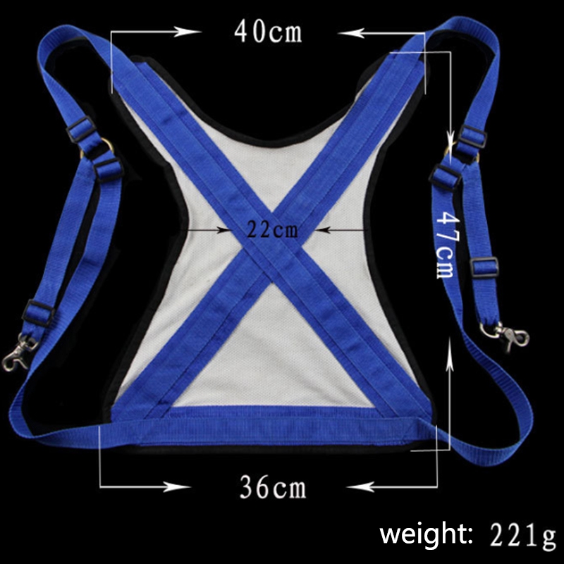 Fishing Vest - New Fishing Rod Waist Protecting Vest