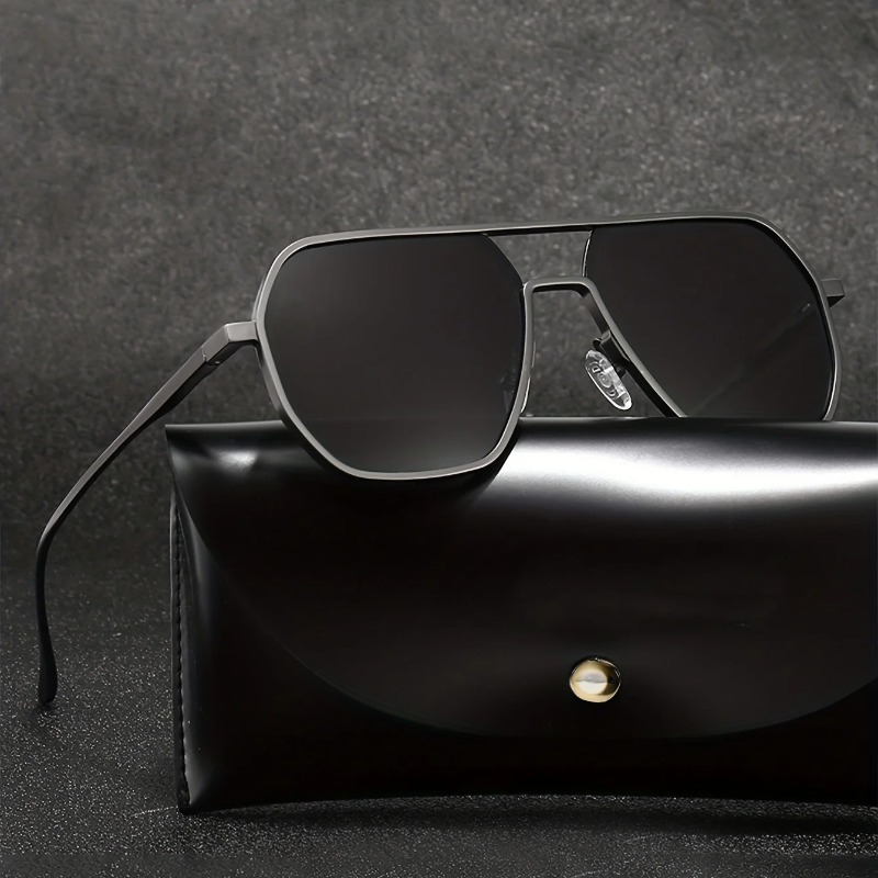 Fishing Sunglasses Polarized - Vintage Polarized Sunglasses Men Fashion Black