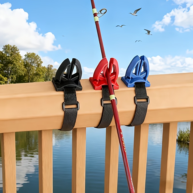 Fishing Belt - Fishing Rod Bracket, Equipped with Adjustable