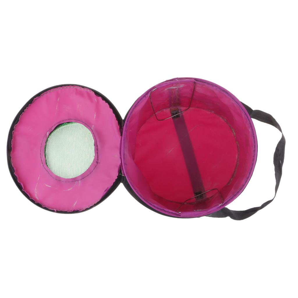 Fishing Bag Waterproof - Foldable Fishing Bucket with Mesh Lid