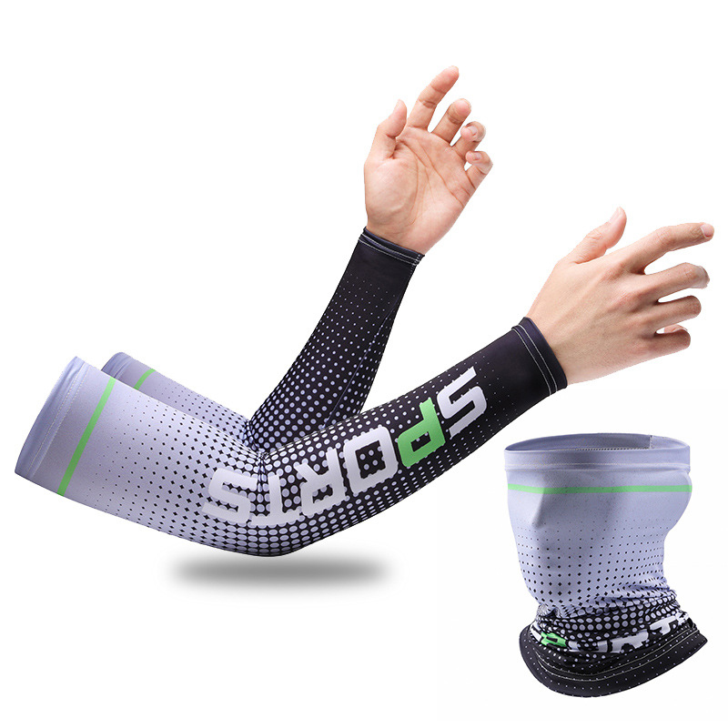 Fishing Mask Sun Protection - Sleeve Mask Set Summer Cycling Sun