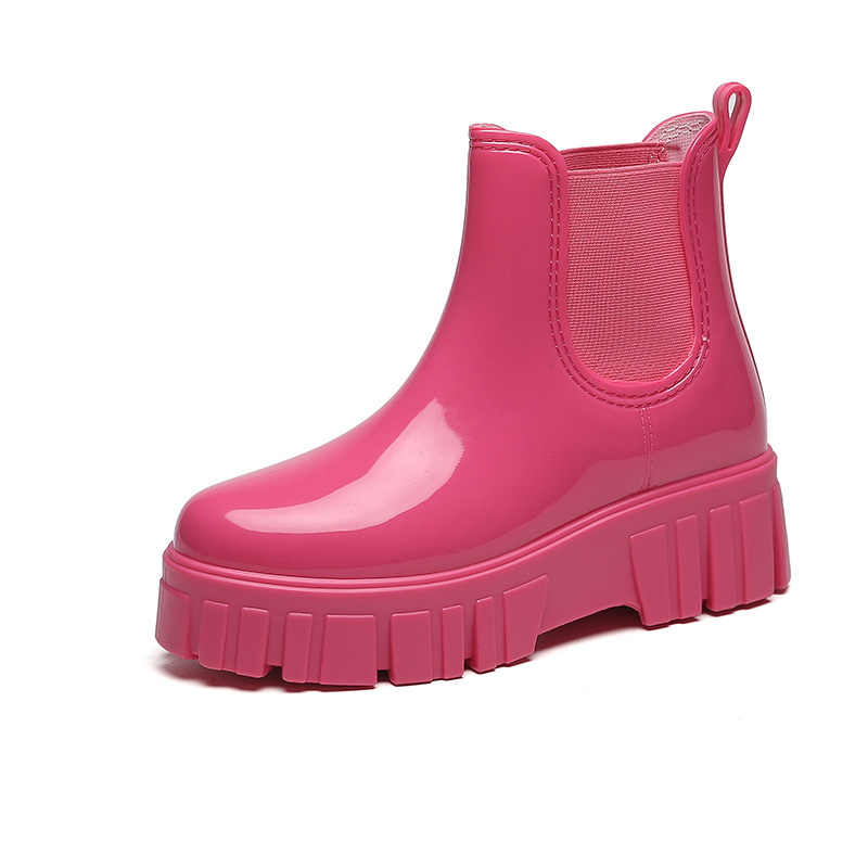 Fishing Waders - Platform Rain Boots Women Garden Galoshes