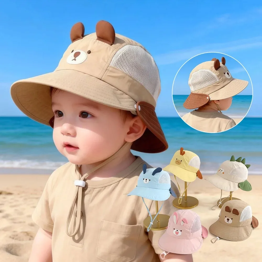 Fishing Hat - Cute Cartoon Baby Fisherman Hat Summer