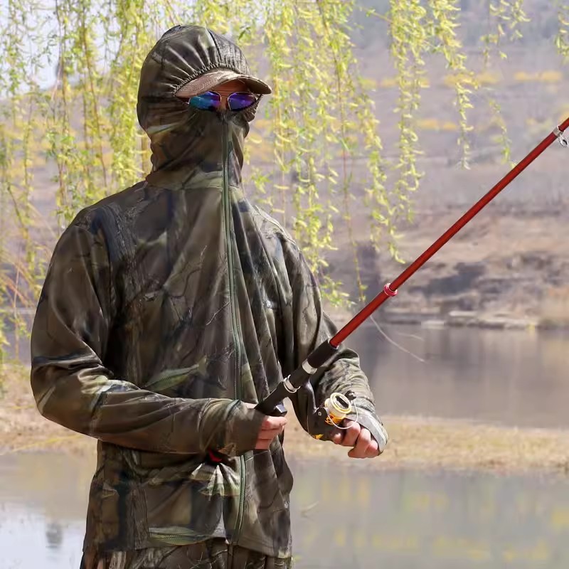 Fishing Hoodie - Summer Lightweight Thin Men's Sun Protection