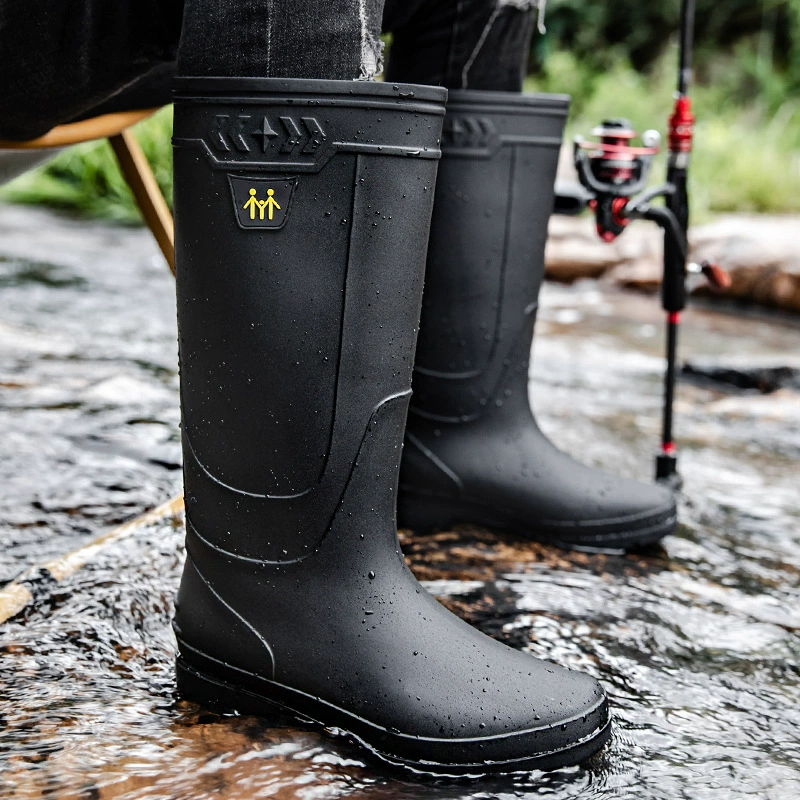 Fishing Boots - Men's Rain Boots Work Boots Slip