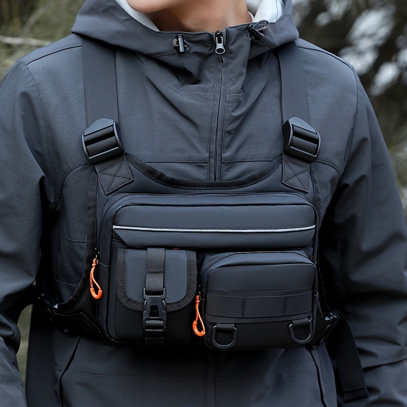 Men's Tactical Chest Bag, Runn - Fishing Vest review and price