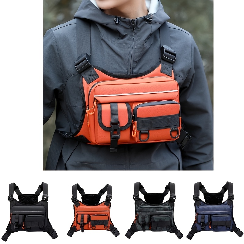 Men's Tactical Chest Bag, Runn - Fishing Vest review and price