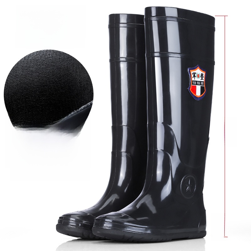 Comfortable High-Tube Rain Boo - Fishing Boots review and price