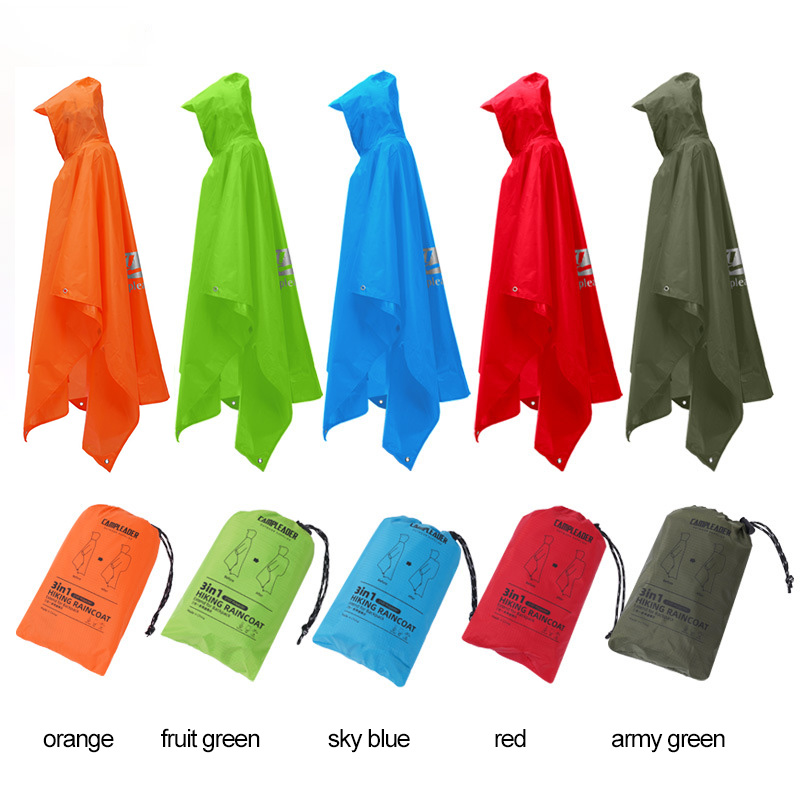 3 In 1 Outdoor Raincoat Hooded - Fishing Rain Suit review and price