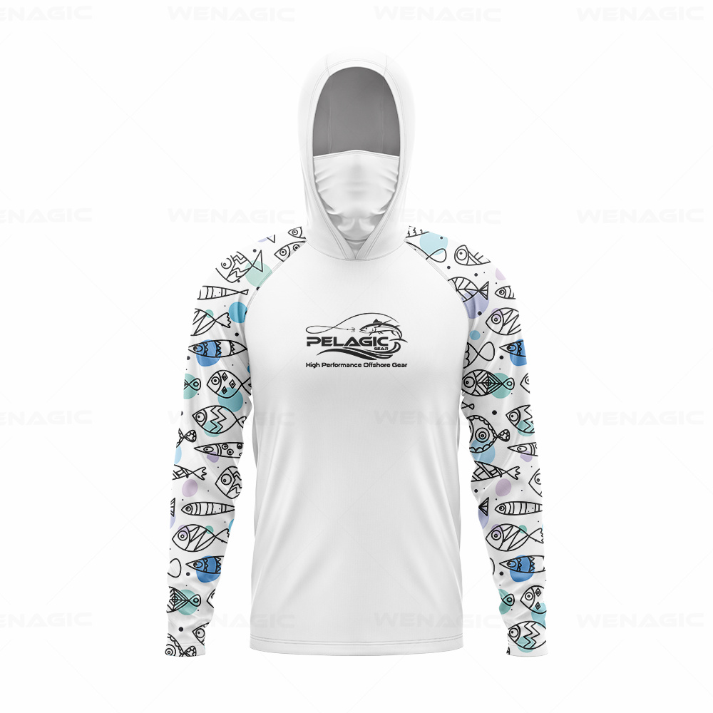 pelagic gear Men Hood Fishing  - Fishing Shirt Uv Protection review and price