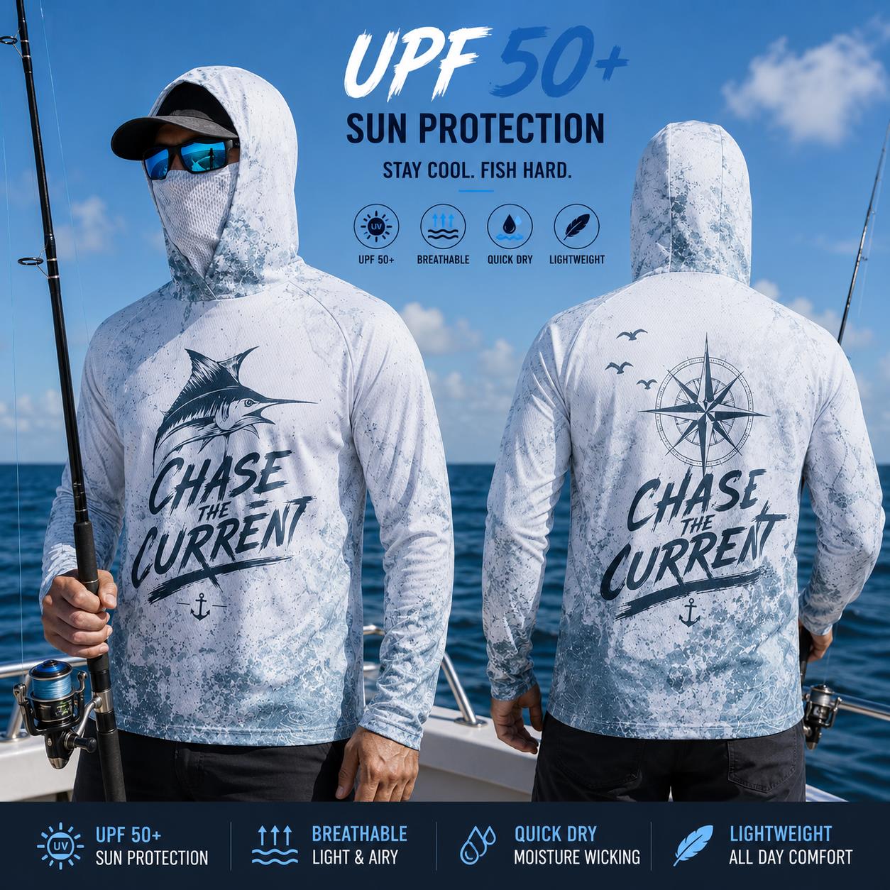 Fishing Hoodie Shirt Men Long  - Fishing Hoodie review and price