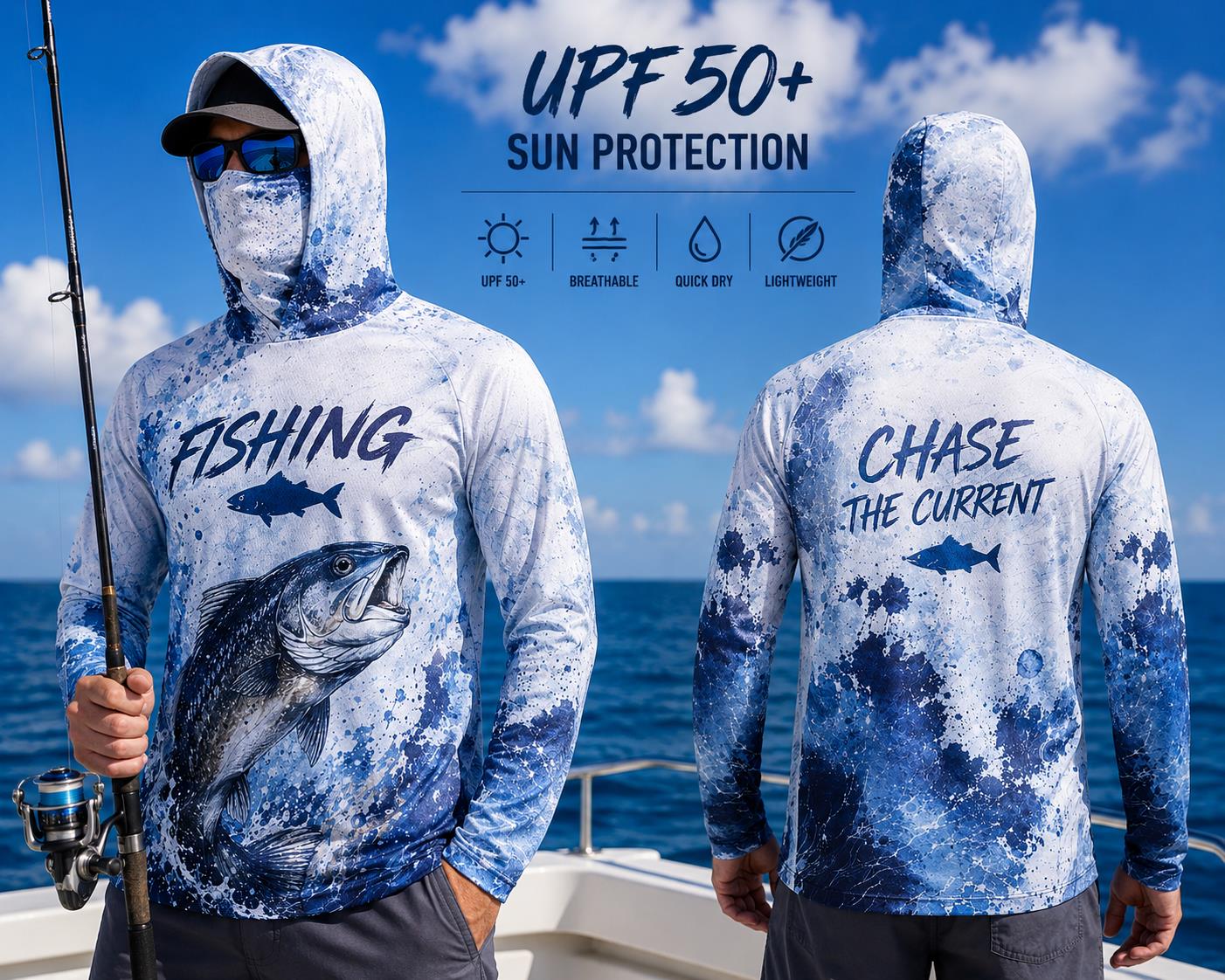 Fishing Hoodie Shirt Men Long  - Fishing Hoodie review and price