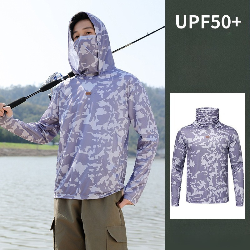 Fishing Shirt Hooded Men Sunsc - Fishing Hoodie review and price