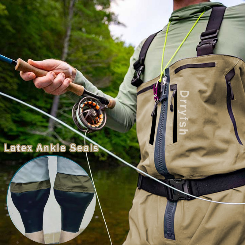 Zippered Waterproof Wader With - Fishing Waders review and price