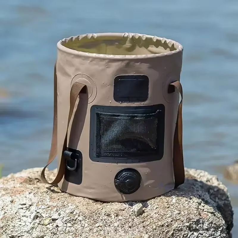 25L Portable Foldable Bucket B - Fishing Bag Waterproof review and price