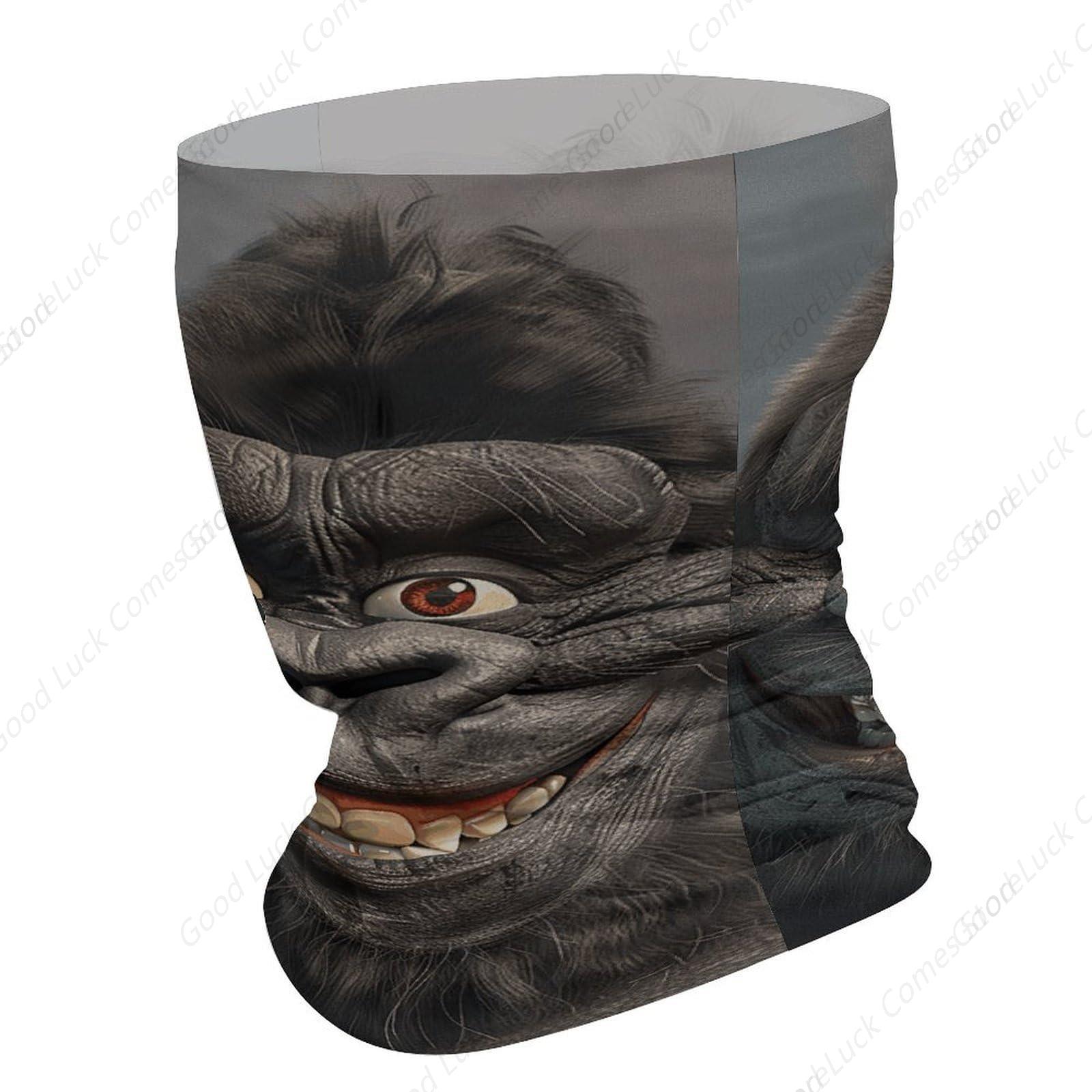 Smiling Gorilla Photo Bandana  - Fishing Mask Sun Protection review and price