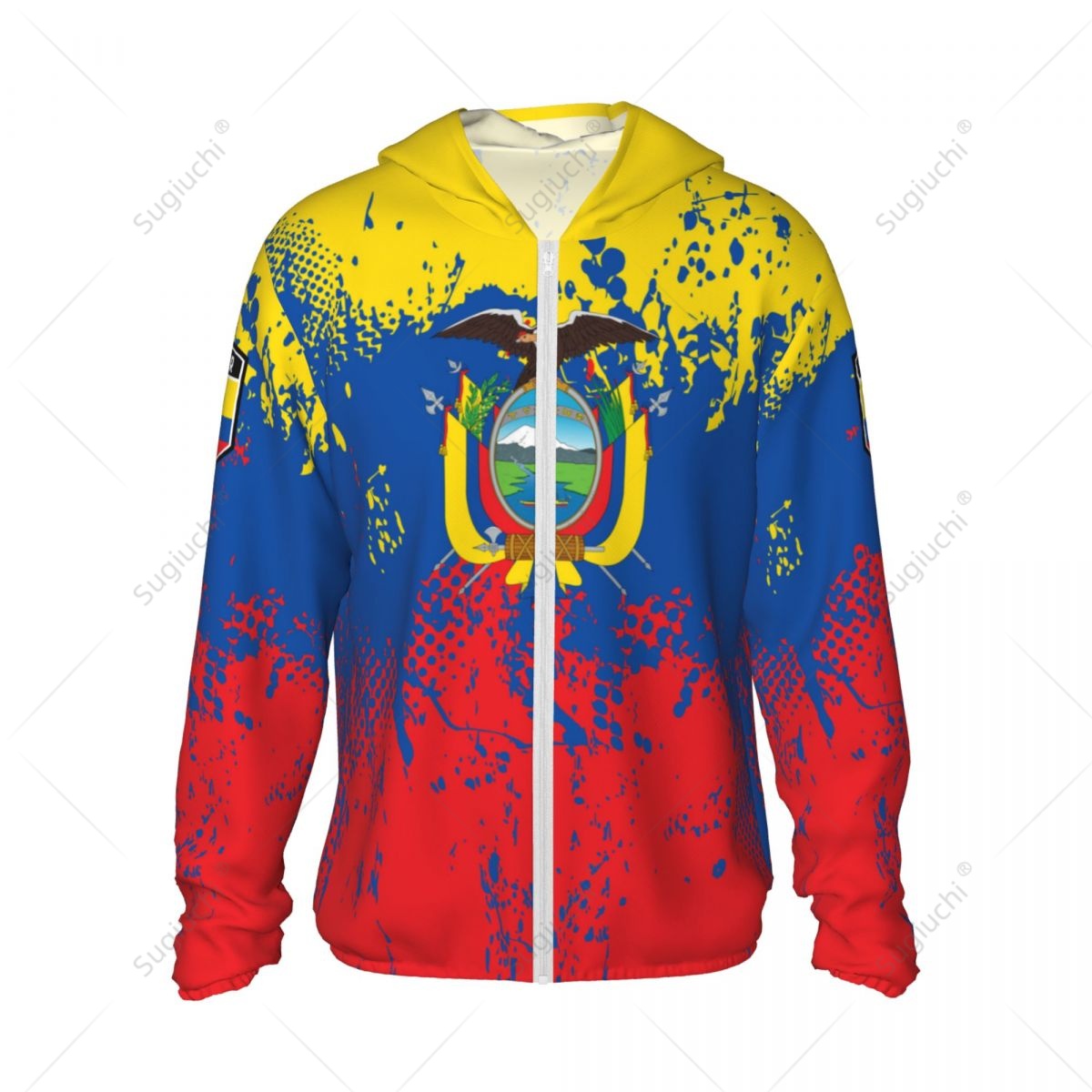 Ecuador Flag Sun Protection Ho - Fishing Hoodie review and price