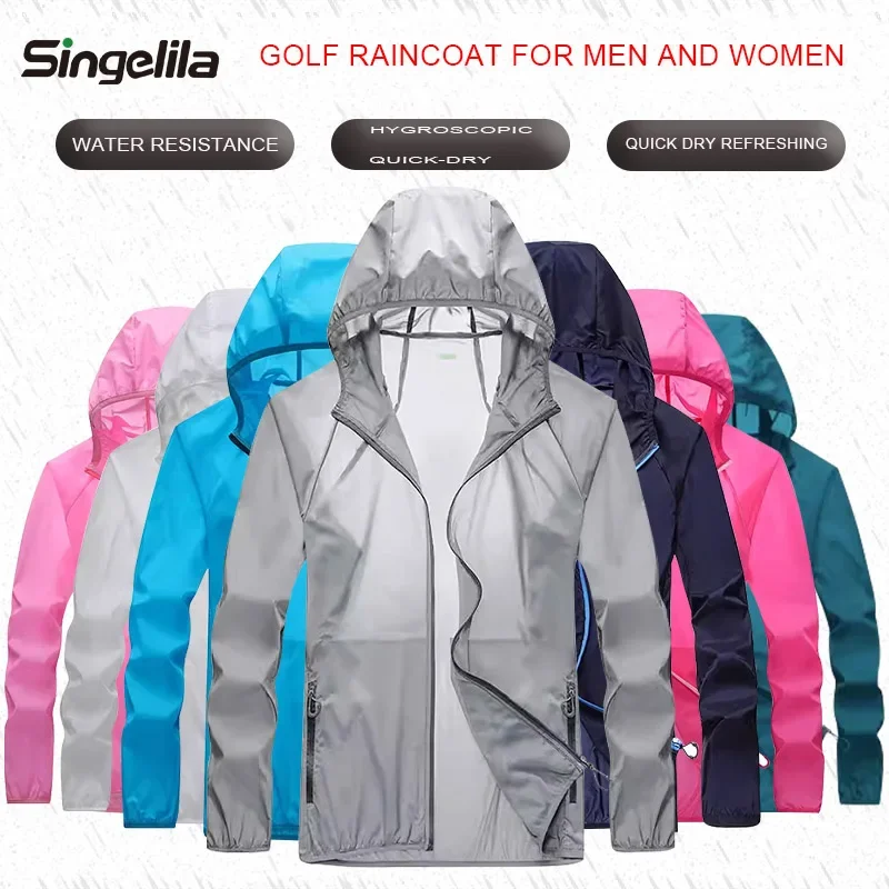 Golf Raincoat Lightweight Jack - Fishing Jacket Waterproof review and price