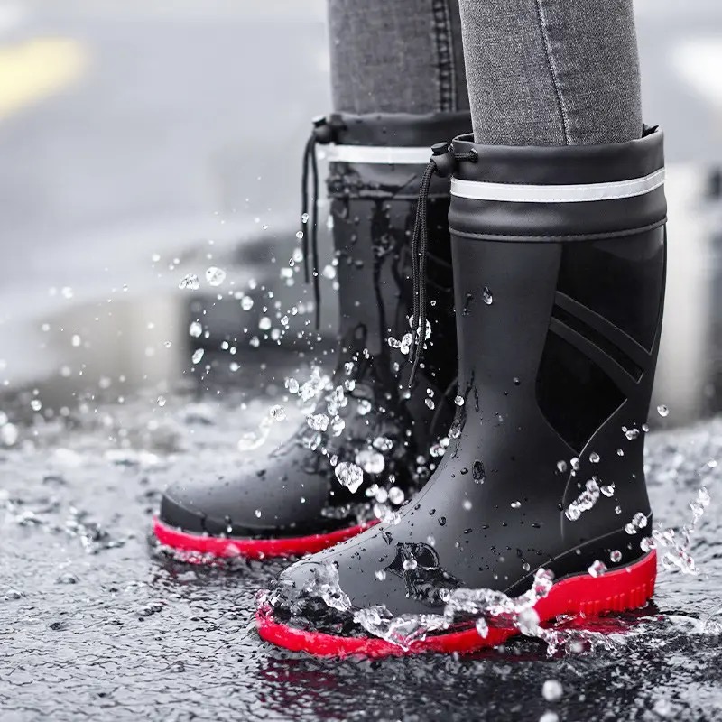 Fashion Men's Medium Tube Rain - Fishing Boots review and price