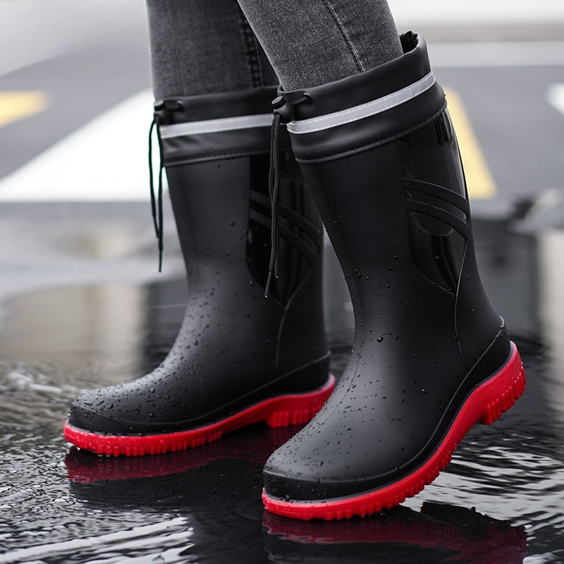 Fashion Men's Medium Tube Rain - Fishing Boots review and price