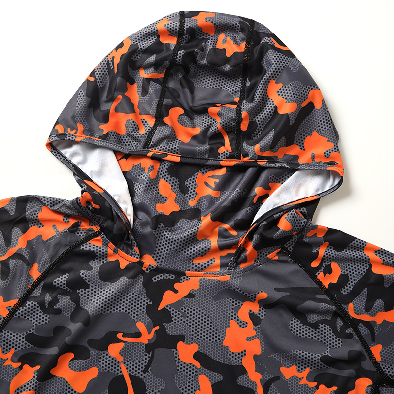 Camouflage Fishing T-shirt wit - Fishing Shirt Uv Protection review and price