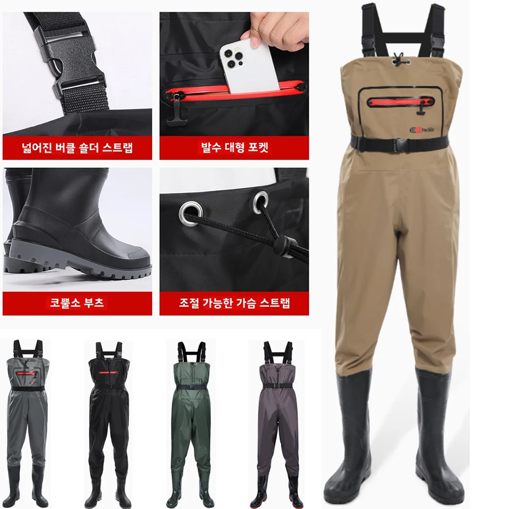 Waterproof Chest Waders with F - Fishing Waders review and price