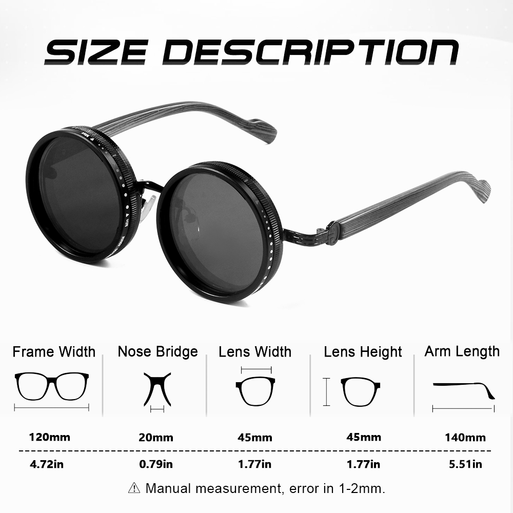 CRIXALIS 2Pcs Polarized Steam  - Fishing Sunglasses Polarized review and price