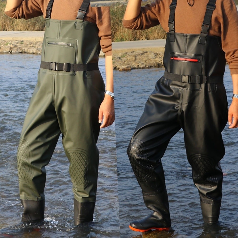 Useful PVC Fishing Suit Double - Fishing Waders review and price