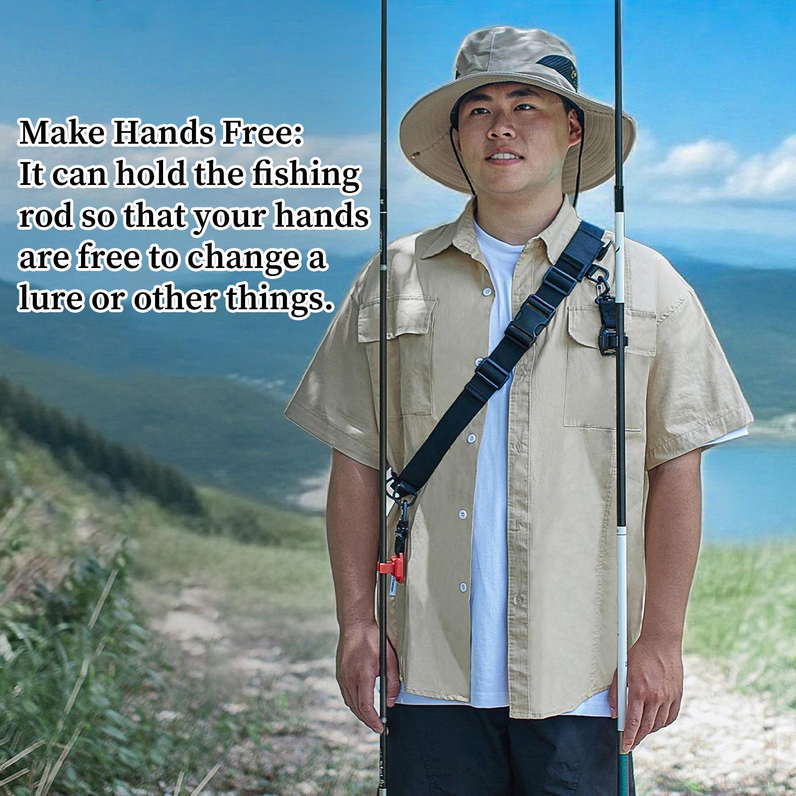 Wearable Fishing Rod Clips Hol - Fishing Belt review and price
