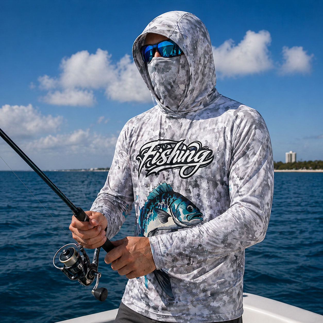 Fishing Shirt Hooded Men Fishi - Fishing Hoodie review and price