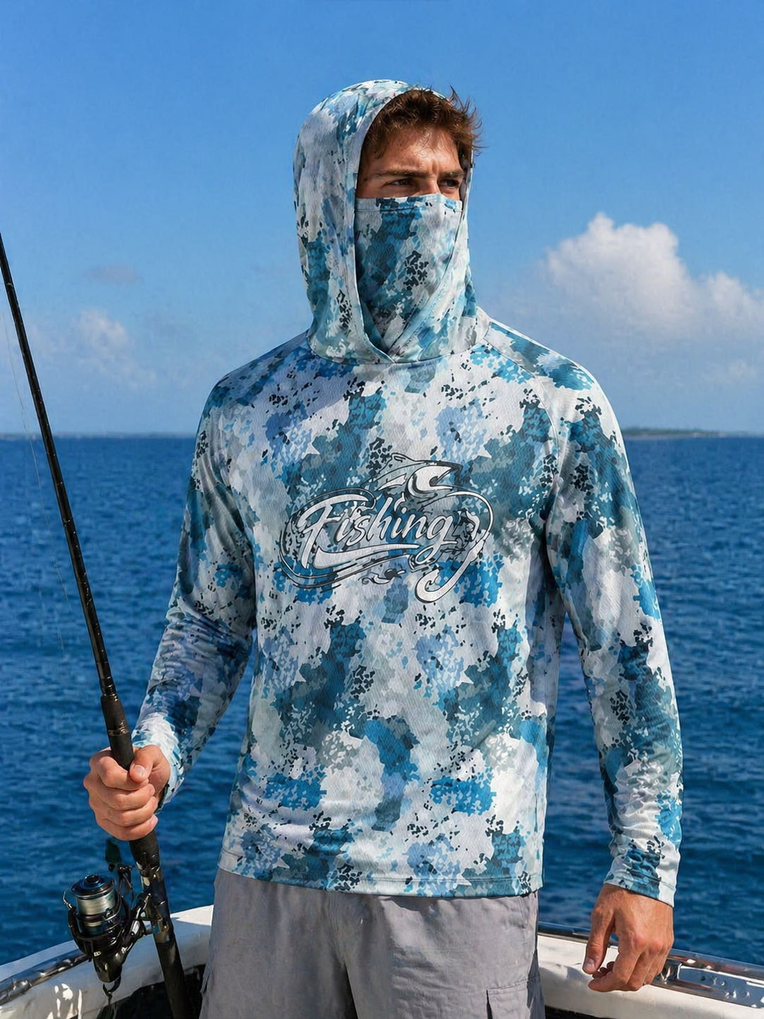 Fishing Shirt Hooded Men Fishi - Fishing Hoodie review and price