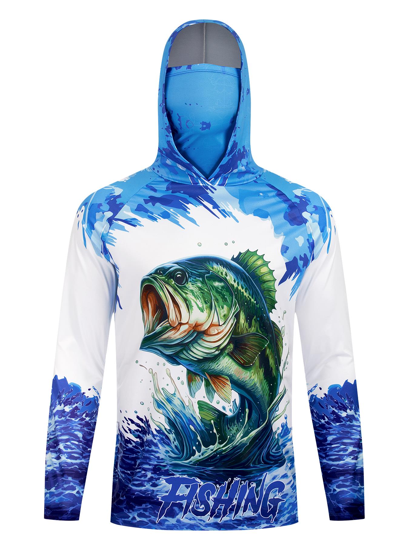 Fishing Hooded Shirt Upf 50 Fi - Fishing Hoodie review and price