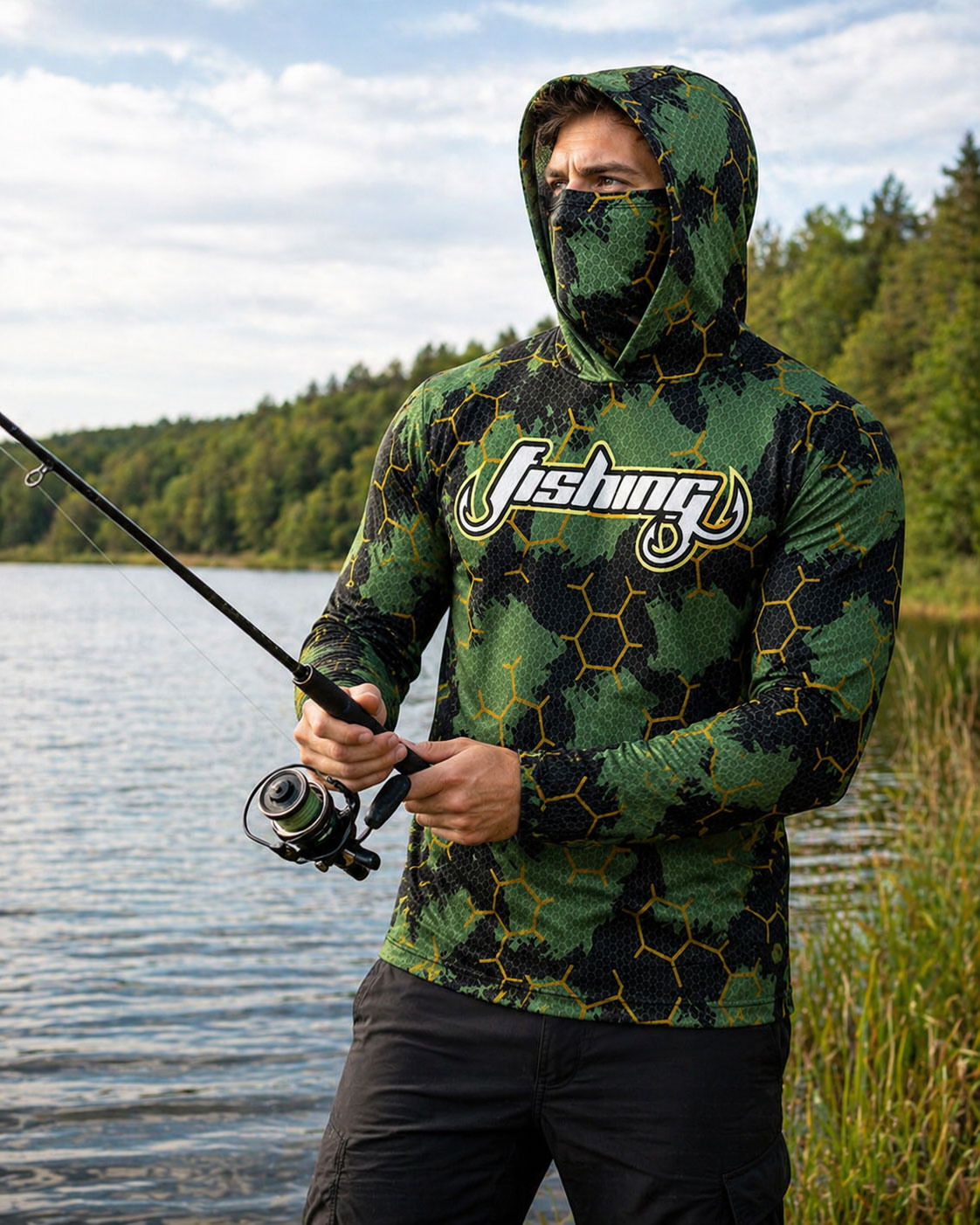 Fishing Hood Riding Tops Wear  - Fishing Hoodie review and price