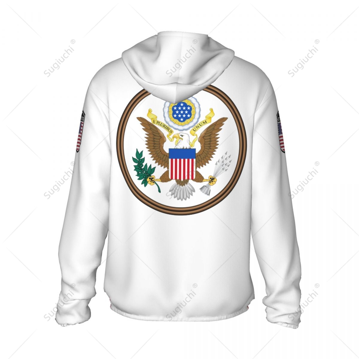 United States Flag Sun Protect - Fishing Hoodie review and price