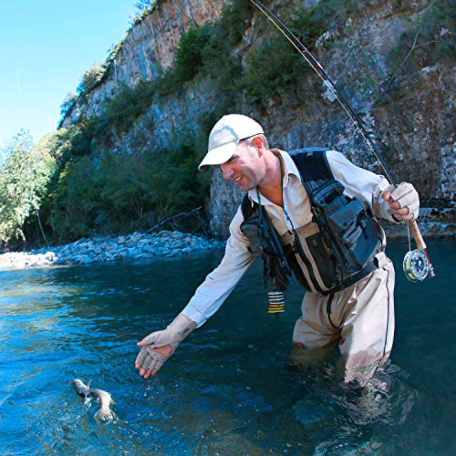 UV Protection Fishing Fingerle - Fishing Gloves review and price