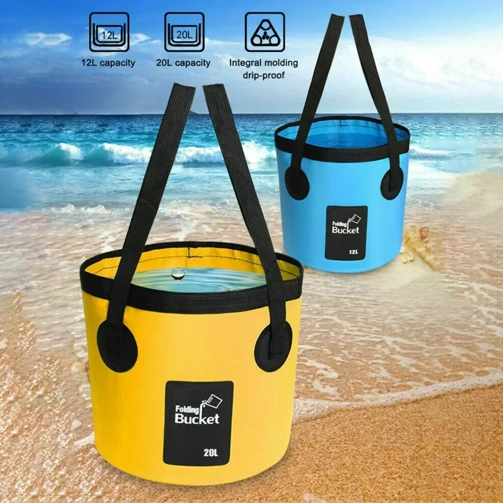 12L/20L Fishing Bucket Folding - Fishing Bag Waterproof review and price